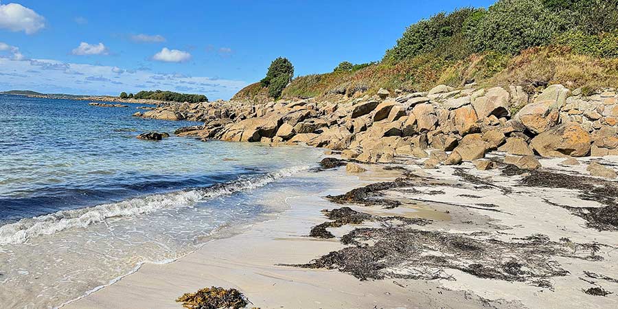 Beach on St Mary’s, Scilly